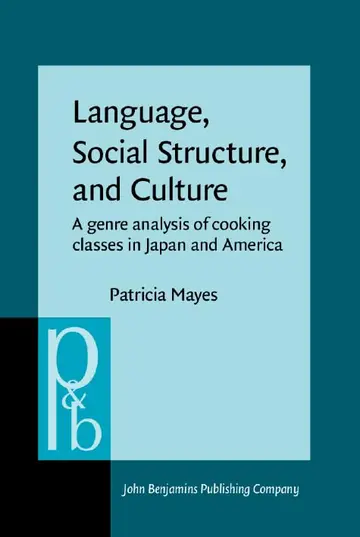 Cover of Language, Social Structure, and Culture