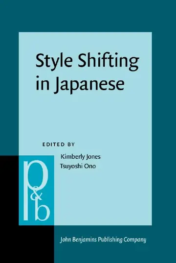 Cover of Style Shifting in Japanese