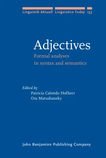 Cover of Adjectives