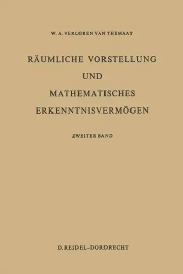 Cover of Räumliche Vorstellung Und Mathematisches Erkenntnisvermögen