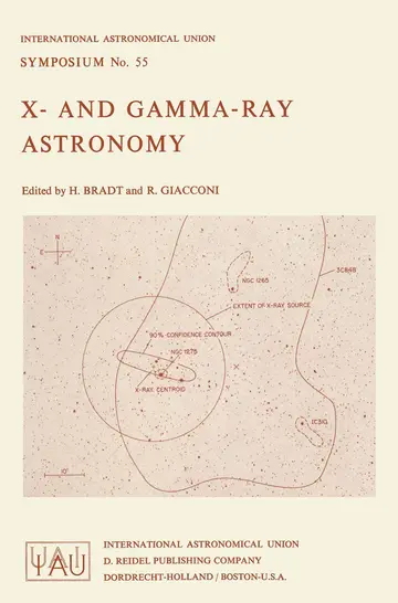 Cover of X- and Gamma-Ray Astronomy