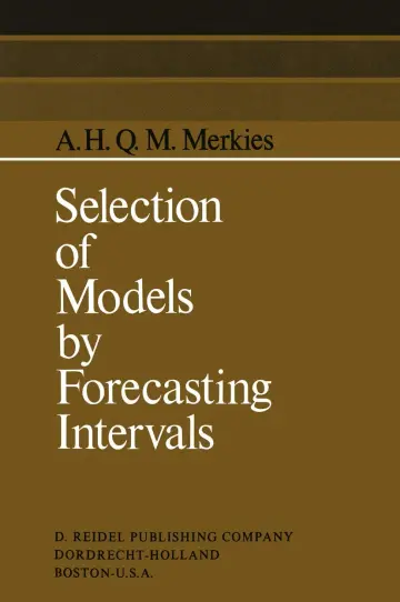 Cover of Selection of Models by Forecasting Intervals