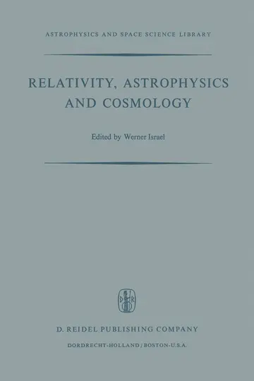 Cover of Relativity, Astrophysics and Cosmology