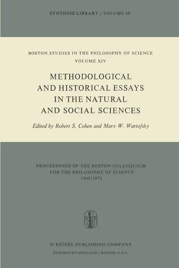 Cover of Methodological and Historical Essays in the Natural and Social Sciences