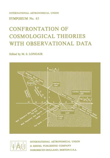 Cover of Confrontation of Cosmological Theories with Observational Data