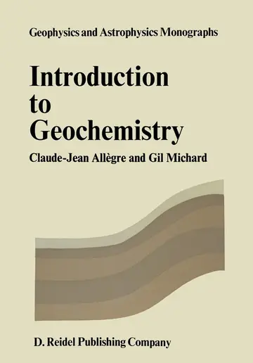Cover of Introduction to Geochemistry