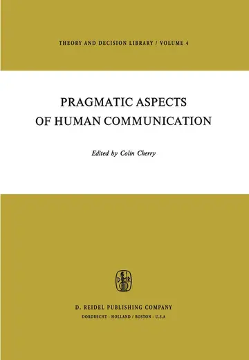 Cover of Pragmatic Aspects of Human Communication