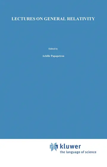 Cover of Lectures on General Relativity