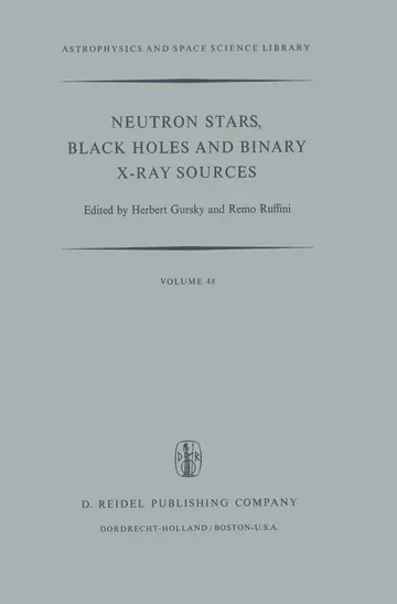 Cover of Neutron Stars, Black Holes and Binary X-Ray Sources