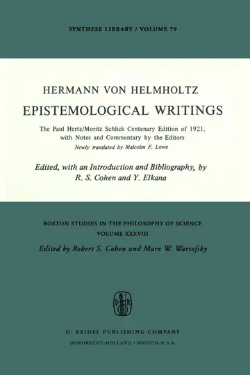 Cover of Epistemological Writings