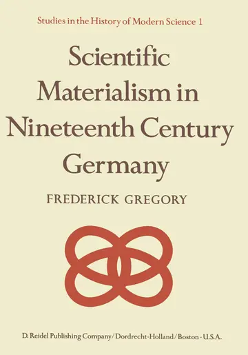 Cover of Scientific Materialism in Nineteenth Century Germany