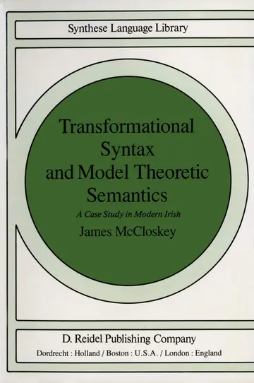 Cover of Transformational Syntax and Model Theoretic Semantics