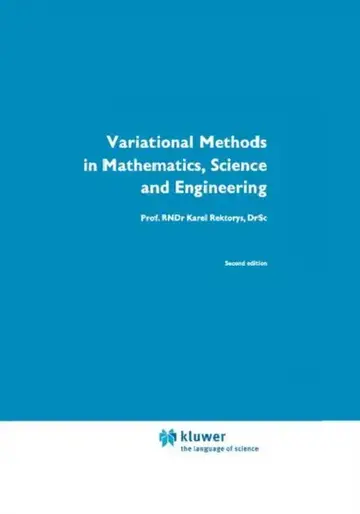 Cover of Variational Methods in Mathematics, Science and Engineering