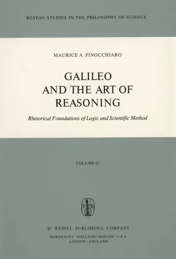Cover of Galileo and the Art of Reasoning