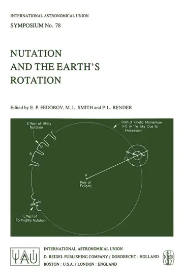 Cover of Nutation and the Earth s Rotation