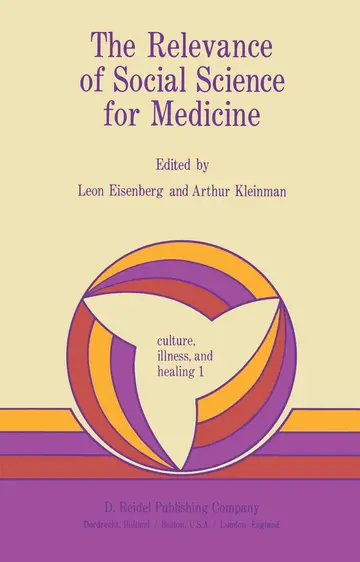 Cover of The Relevance of Social Science for Medicine