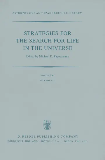 Cover of Strategies for the Search for Life in the Universe