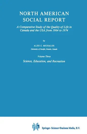 Cover of North American Social Report