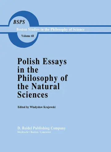 Cover of Polish Essays in the Philosophy of the Natural Sciences