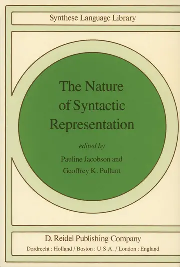 Cover of The Nature of Syntactic Representation