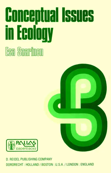 Cover of Conceptual Issues in Ecology