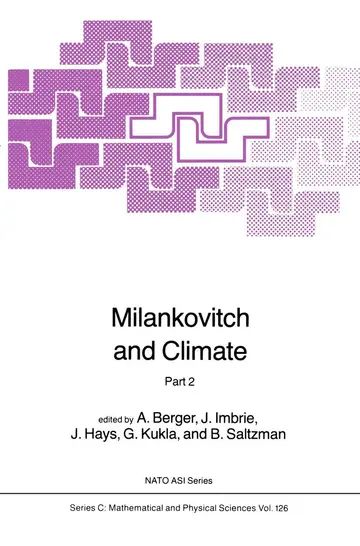 Cover of Milankovitch and Climate