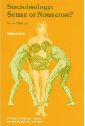 Cover of Sociobiology