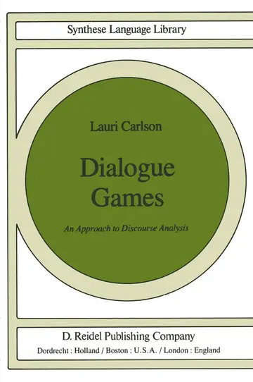 Cover of Dialogue Games