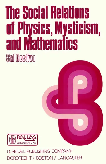Cover of The Social Relations of Physics, Mysticism, and Mathematics