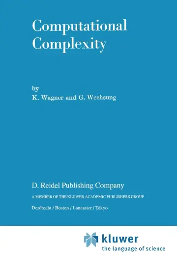 Cover of Computational Complexity