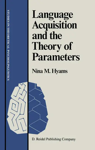 Cover of Language Acquisition and the Theory of Parameters
