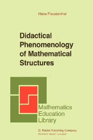 Cover of Didactical Phenomenology of Mathematical Structures