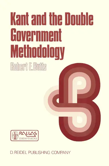 Cover of Kant and the Double Government Methodology