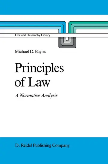 Cover of Principles of Law