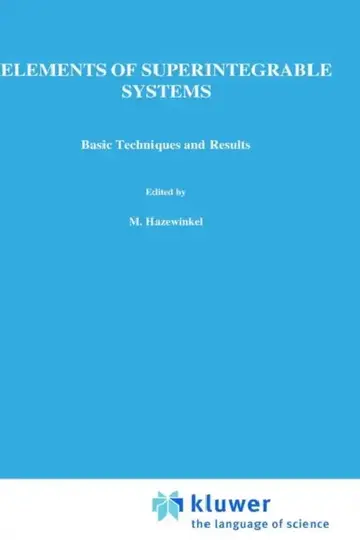 Cover of Elements of Superintegrable Systems