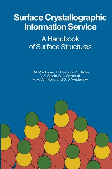 Cover of Surface Crystallographic Information Service