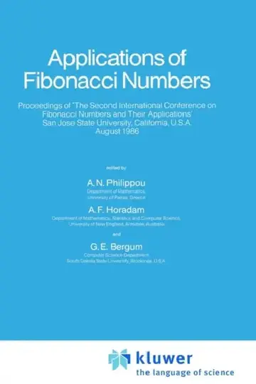 Cover of Applications of Fibonacci Numbers
