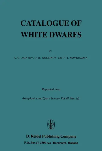 Cover of Catalogue of White Dwarfs