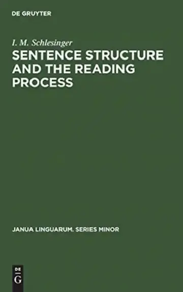 Cover of Sentence Structure and the Reading Process