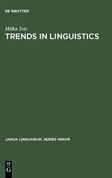 Cover of Trends in Linguistics