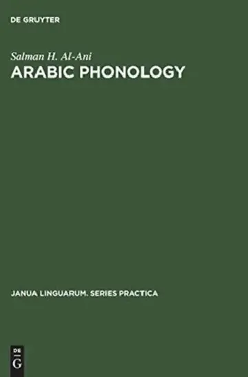Cover of Arabic Phonology