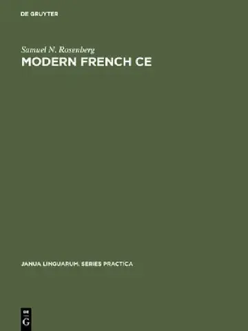 Cover of Modern French CE