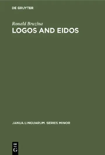 Cover of Logos and Eidos
