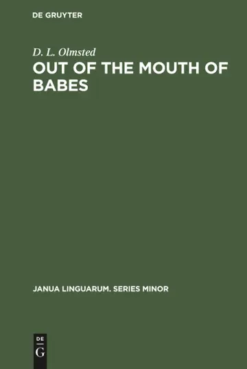 Cover of Out of the Mouth of Babes