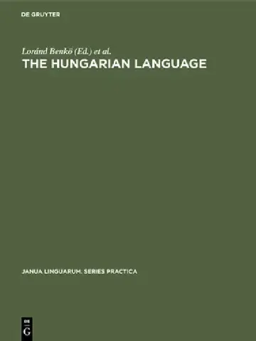 Cover of The Hungarian Language