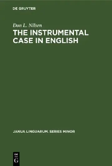 Cover of The Instrumental Case in English