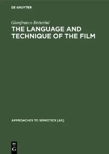 Cover of The Language and Technique of the Film