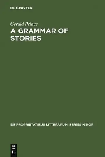 Cover of A Grammar of Stories