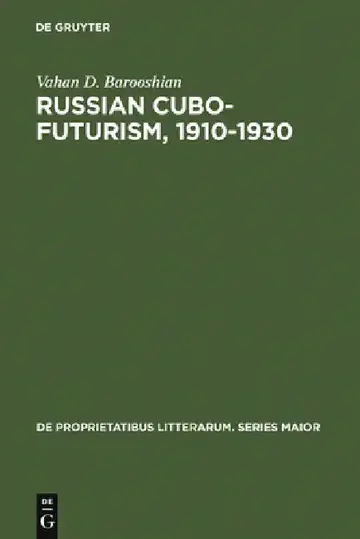 Cover of Russian Cubo-Futurism, 1910-1930