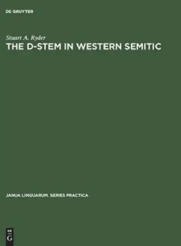 Cover of The D-Stem in Western Semitic